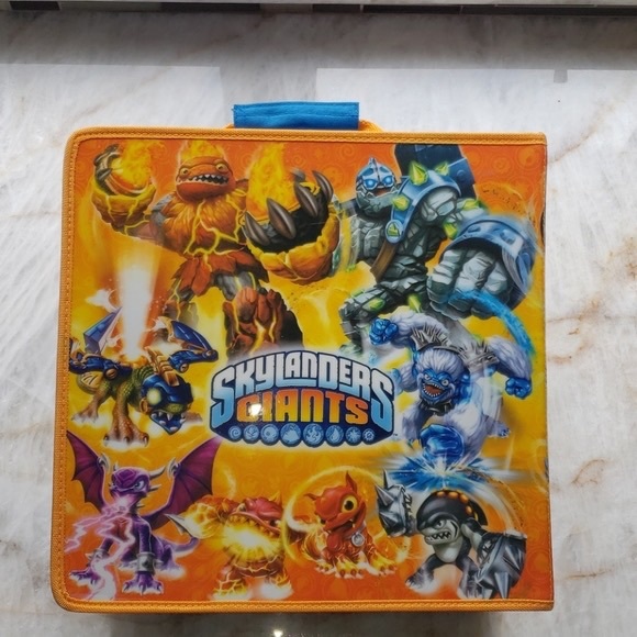 Skylanders Giants Large Carry Case Holder Travel Bag Video Game Tote/ Dividers - Picture 5 of 11